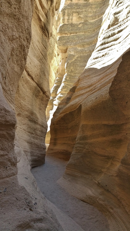 tent rock slot canyon trail